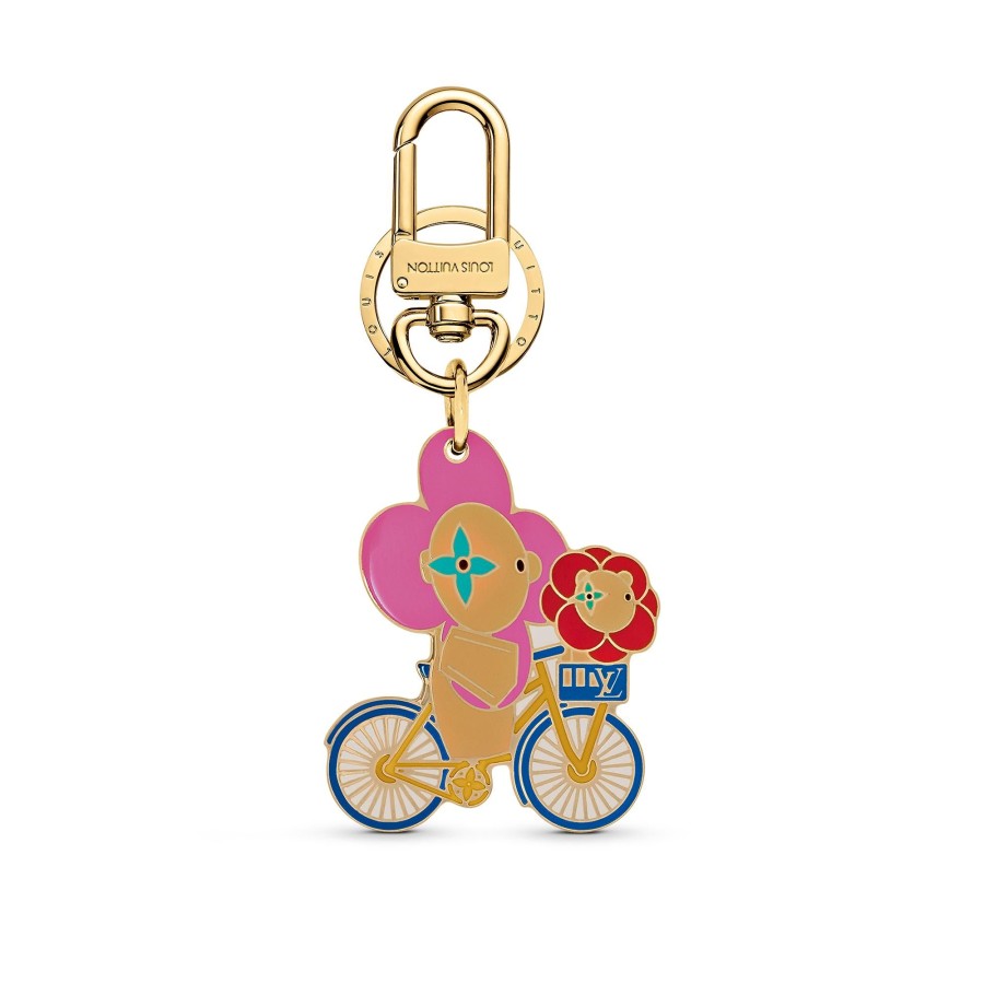 Women Louis Vuitton Key Holders And Bag Charms | Vivienne Bike Bag Charm And Key Holder