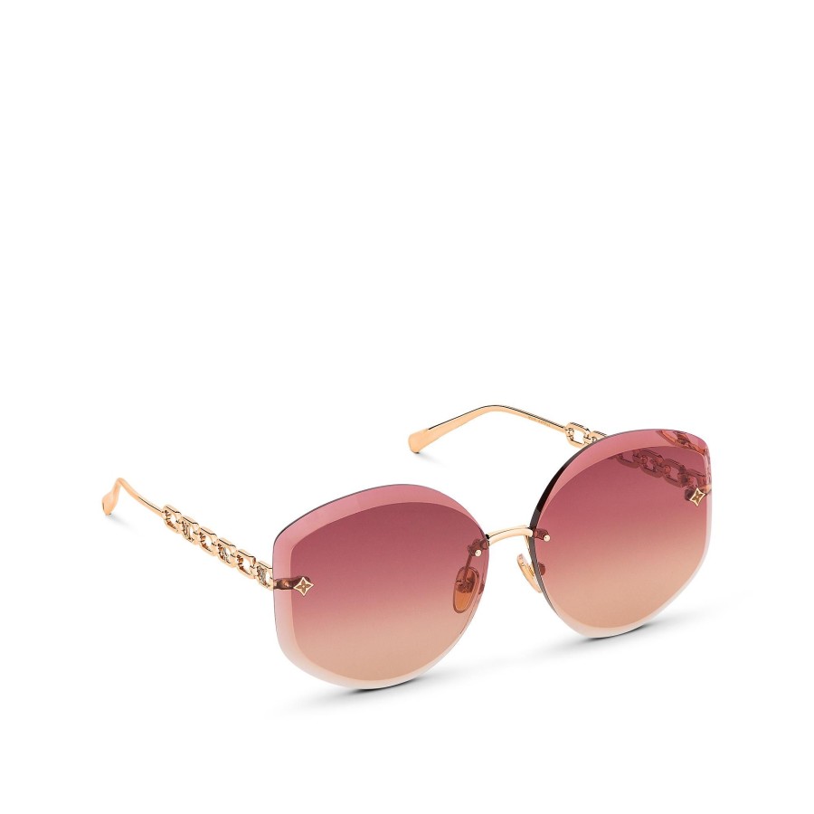 Women Louis Vuitton Sunglasses | Lv Jewel Round Sunglasses