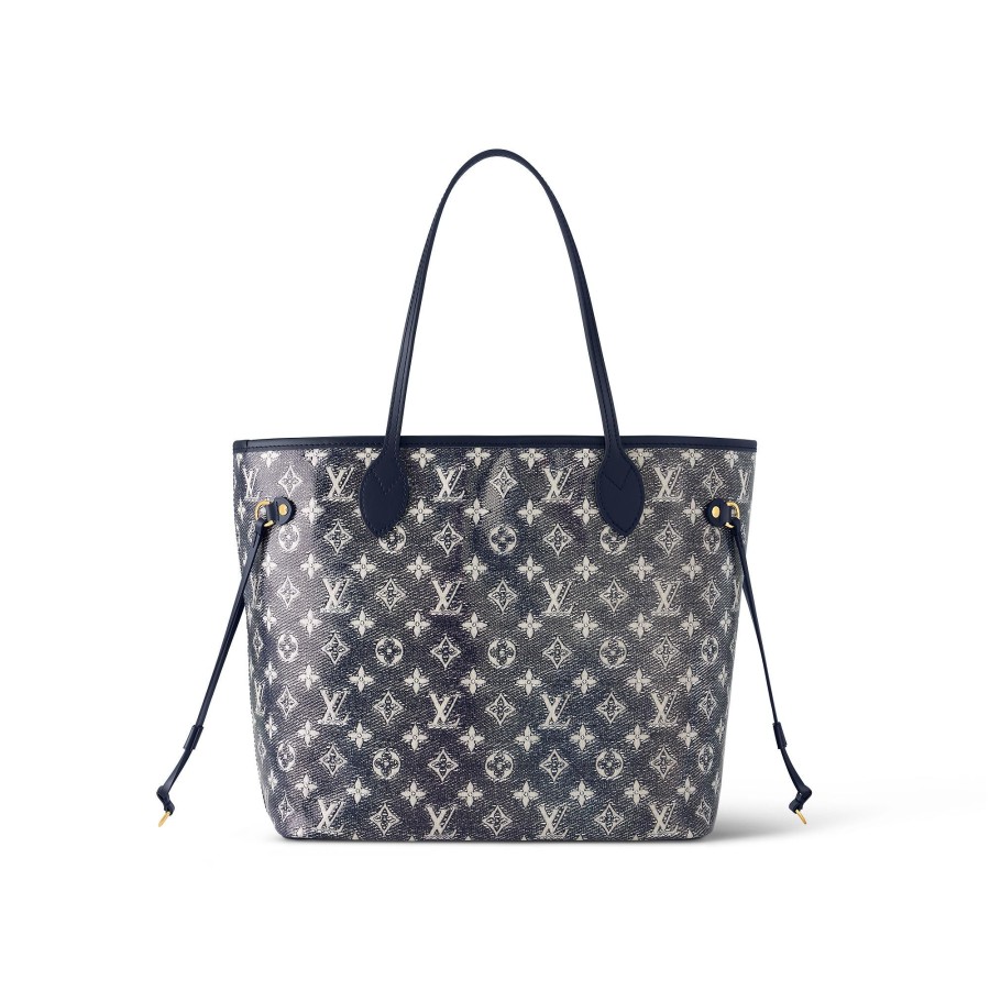 Women Louis Vuitton Leather Bags | Neverfull Mm