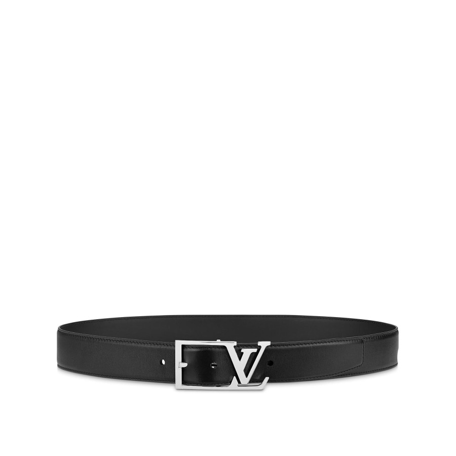 Men Louis Vuitton Belts | Lv Skyline 35Mm Belt Black