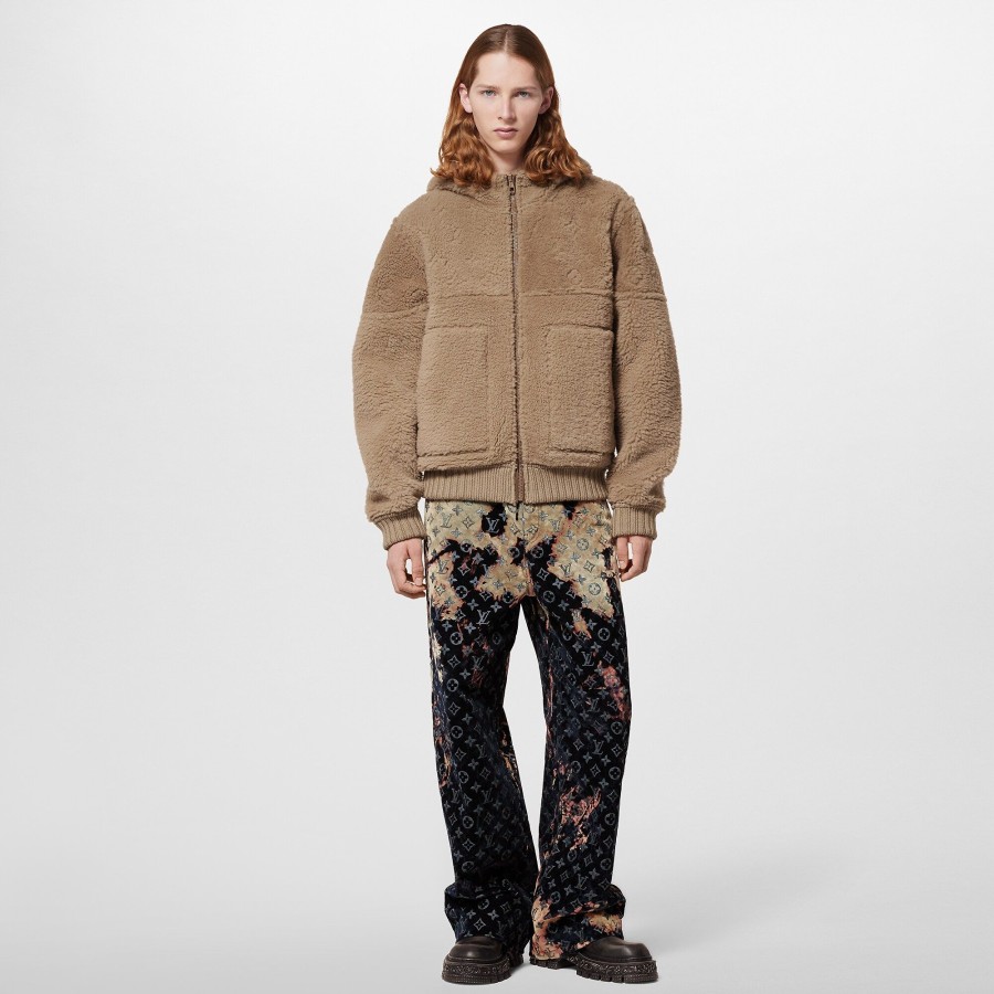 Men Louis Vuitton Coats And Outerwear | Reversible Shearling Hooded Blouson