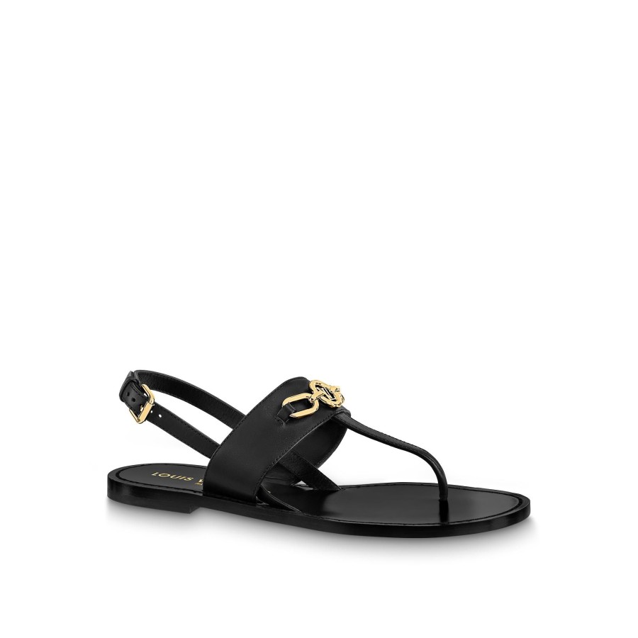 Women Louis Vuitton Sandals And Espadrilles | Lv Orsay Flat Sandal