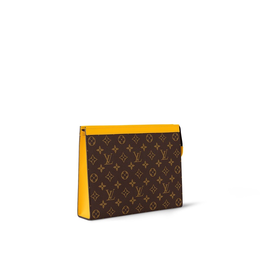 Women Louis Vuitton Travel Accessories | Pochette Voyage Mm Jaune Mat