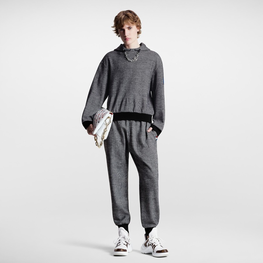 Women Louis Vuitton Knitwear | Prince Of Wales Jogging Pants