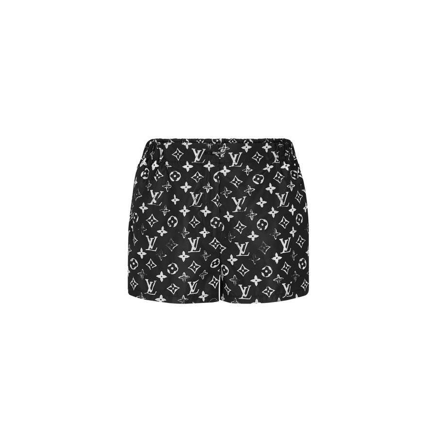 Women Louis Vuitton Skirts And Shorts | Stencil-Effect Monogram Shorts