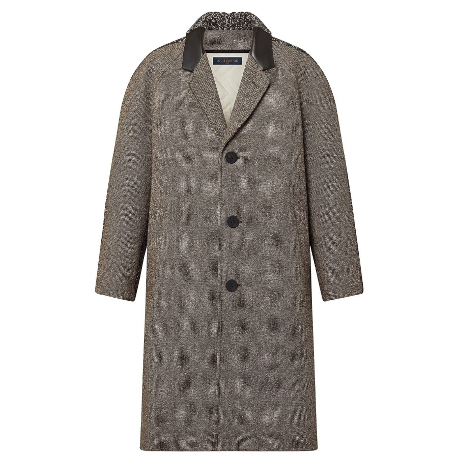 Women Louis Vuitton Coats And Jackets | Bi-Material Long Coat