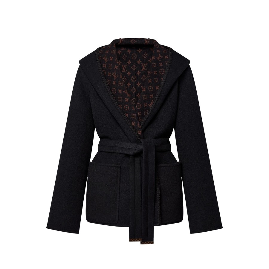 Women Louis Vuitton Coats And Jackets | Reversible Wrap Coat