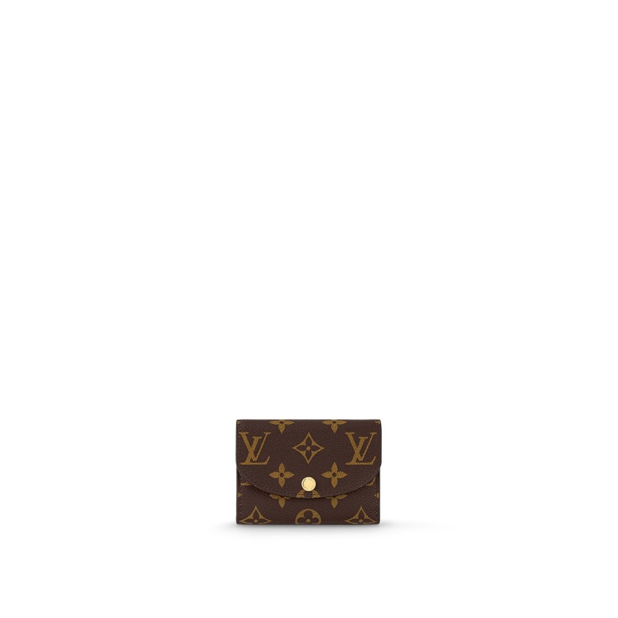 Women Louis Vuitton Compact Wallets | Rosalie Coin Purse Rose Ballerine