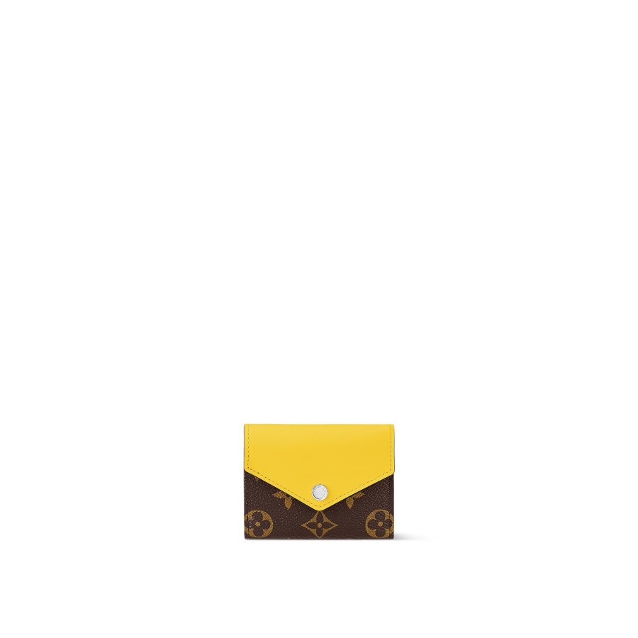 Women Louis Vuitton Compact Wallets | Zoe Wallet Yellow