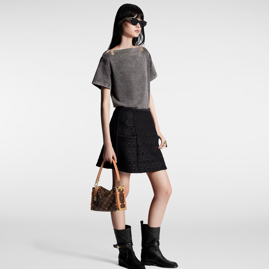 Women Louis Vuitton Tops | Bateau Neck T-Shirt