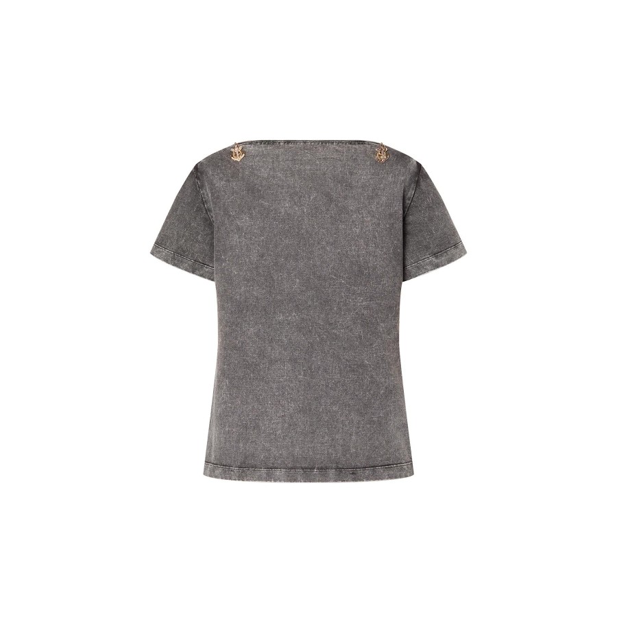 Women Louis Vuitton Tops | Bateau Neck T-Shirt