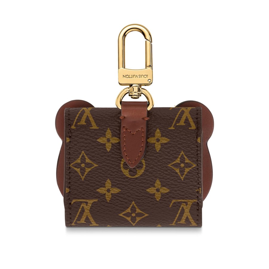 Women Louis Vuitton Tech Accessories | Teddy Bear Earphone Case