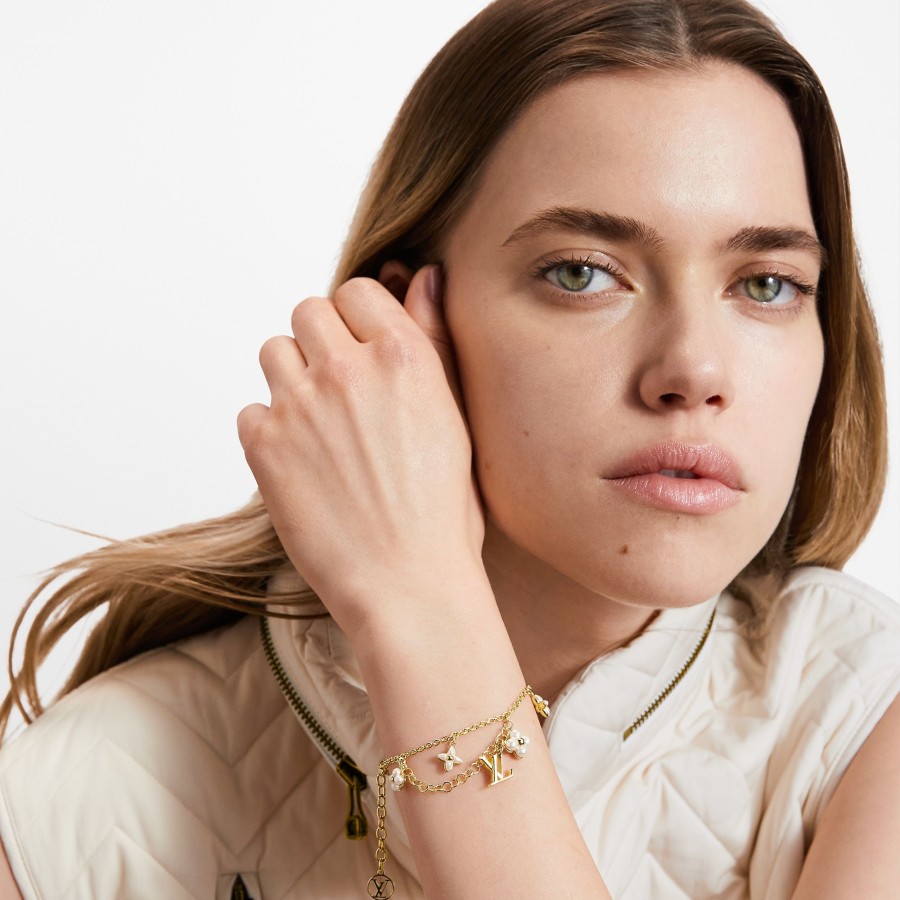 Women Louis Vuitton Bracelets | Lv Floragram Bracelet