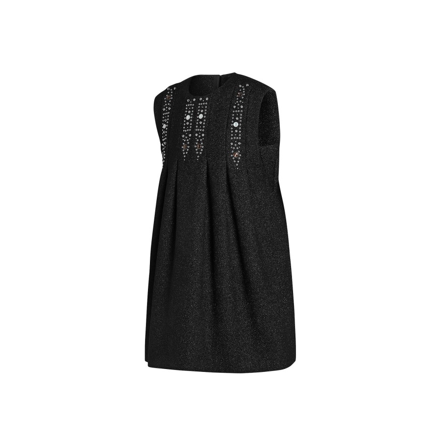 Women Louis Vuitton Dresses | Stud Detail Glitter Dress