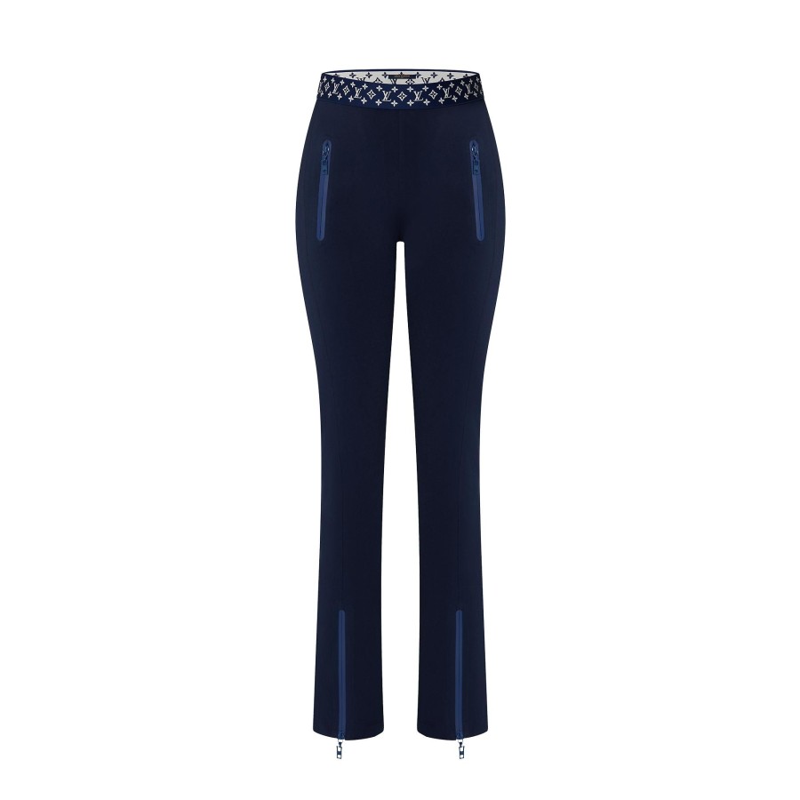 Women Louis Vuitton Pants | Flight Mode Leggings Night Blue