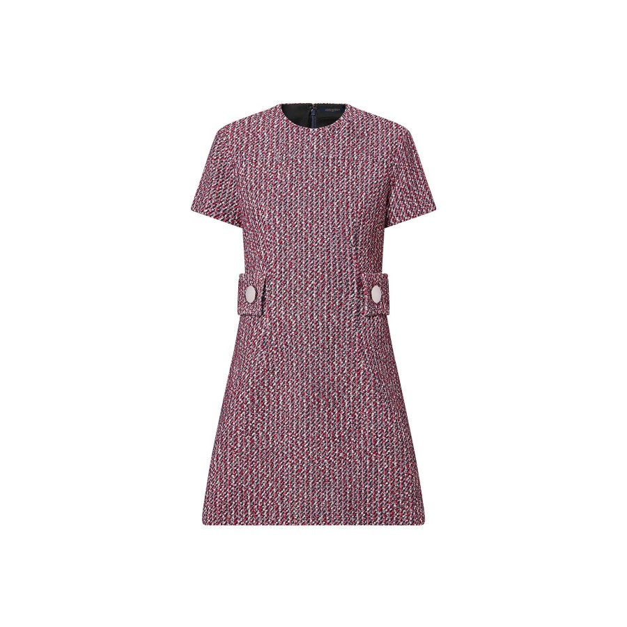 Women Louis Vuitton Dresses | Tricolor Skater Dress