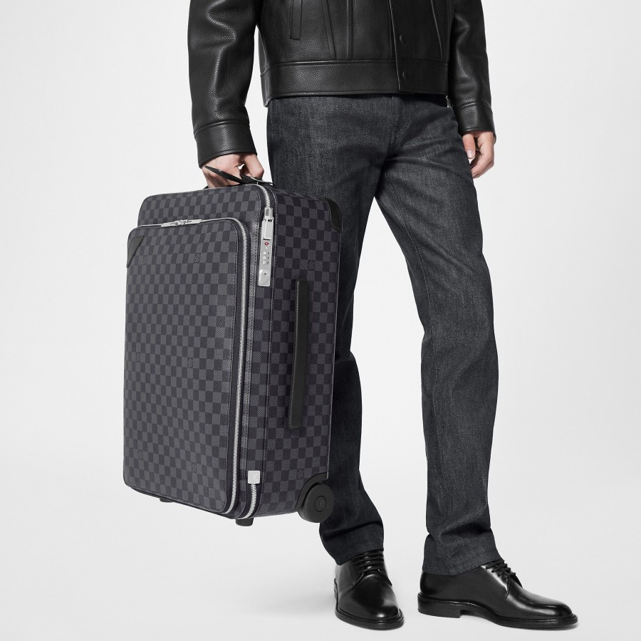 Men Louis Vuitton Rolling Luggage | Pegase