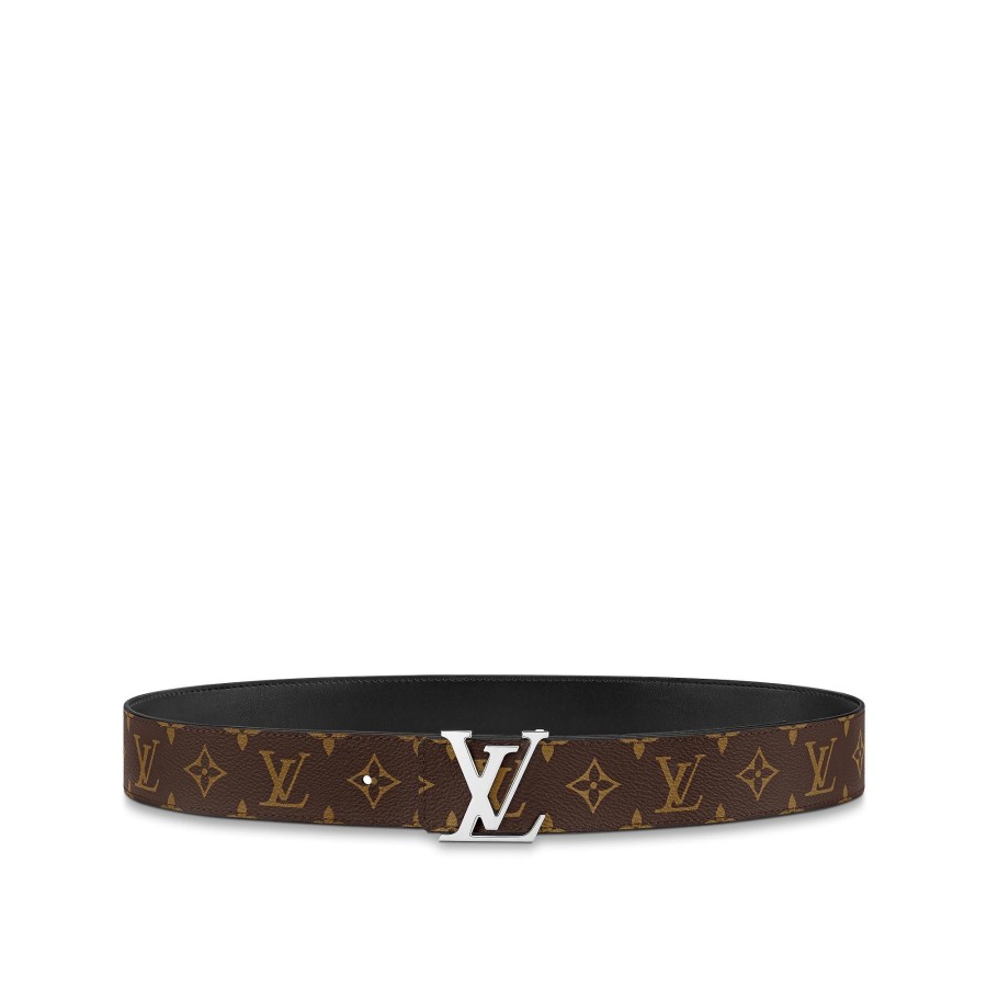 Men Louis Vuitton Belts | Lv Initiales 40Mm Reversible