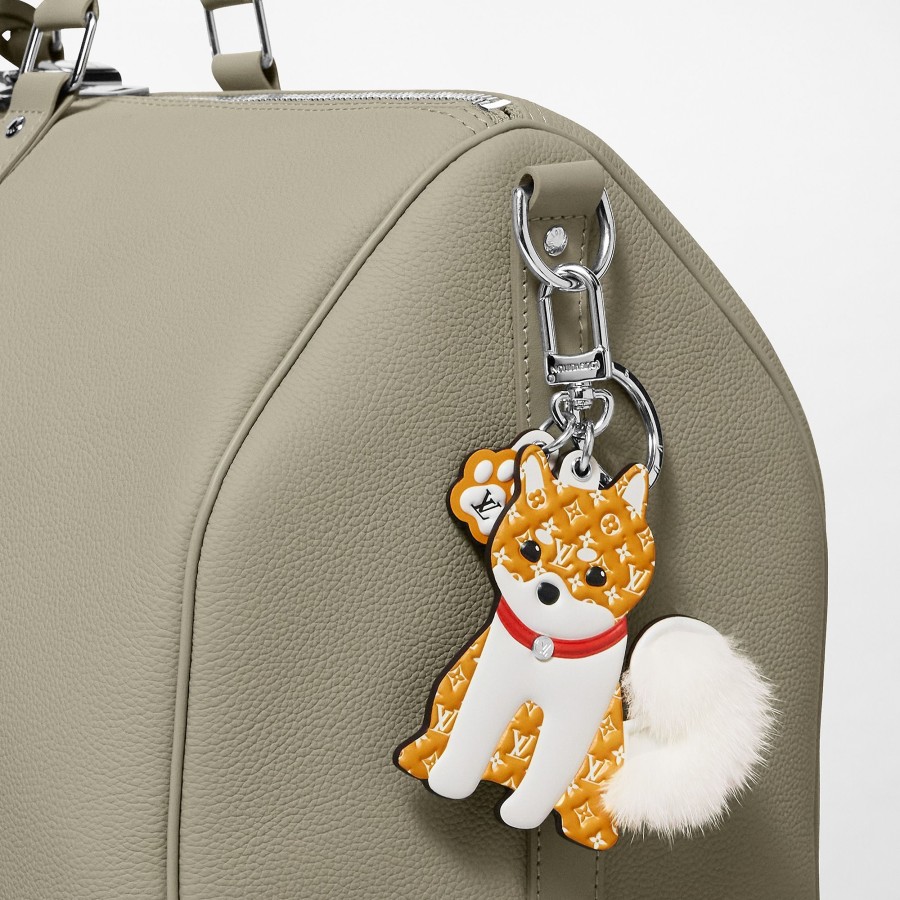 Men Louis Vuitton Key Holders And Bag Charms | Lv Shiba Key Holder And Bag Charm