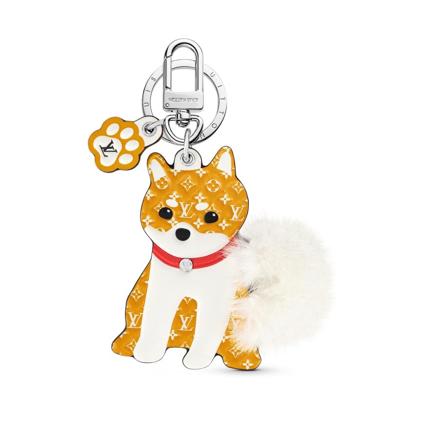 Men Louis Vuitton Key Holders And Bag Charms | Lv Shiba Key Holder And Bag Charm