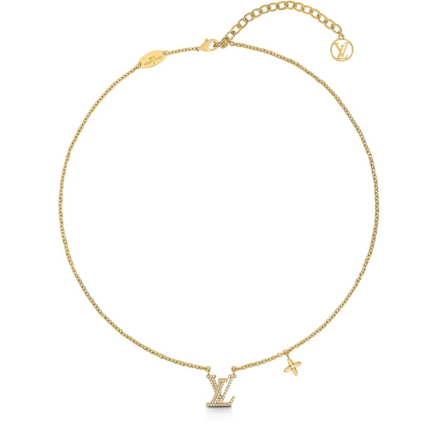 Women Louis Vuitton Necklaces And Pendants | Lv Iconic Necklace Gold