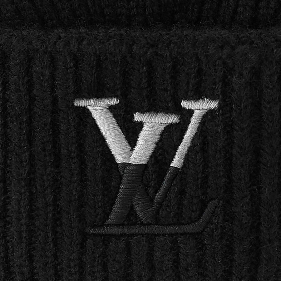 Men Louis Vuitton Hats And Gloves | Lv Dual Knit Gloves Black