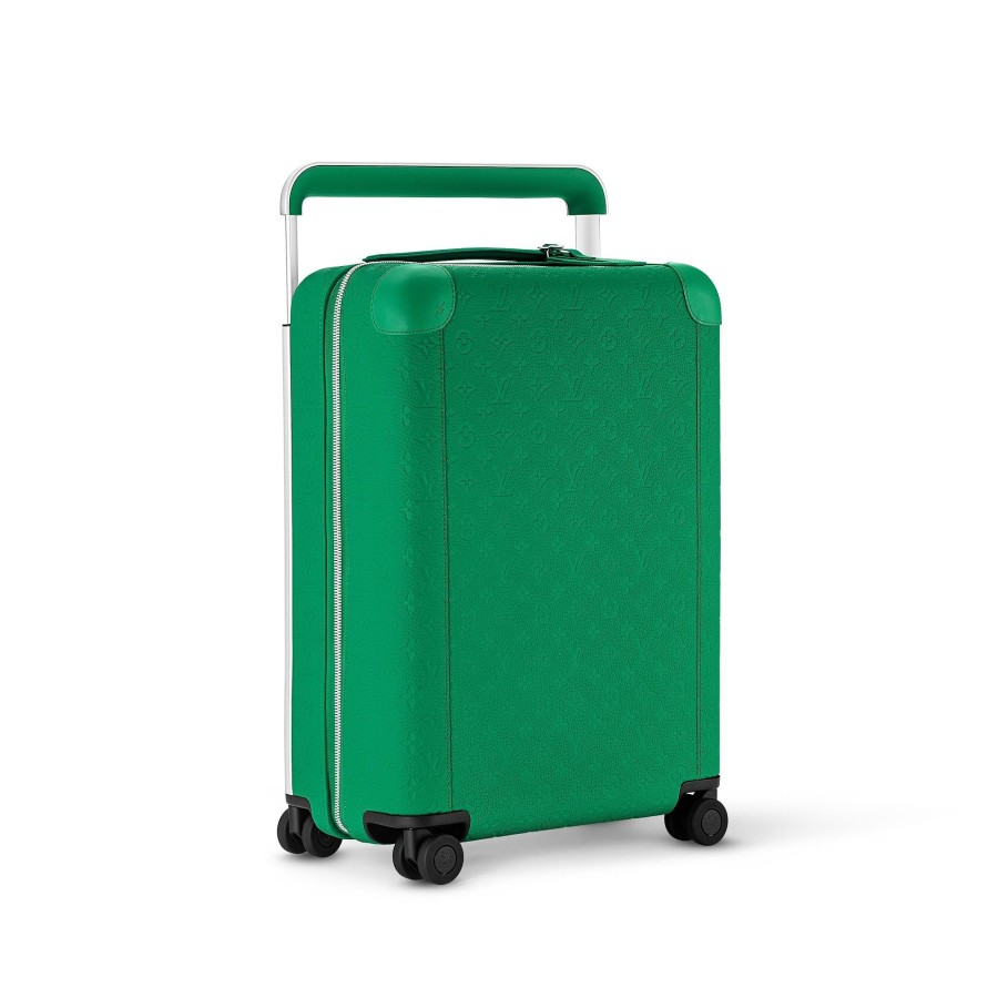 Men Louis Vuitton Rolling Luggage | Horizon 55 Green