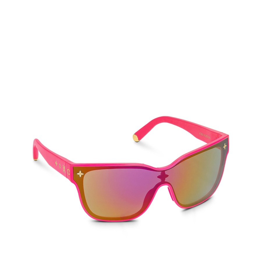 Women Louis Vuitton Sunglasses | Lv Shadow Square Sunglasses Hot Pink