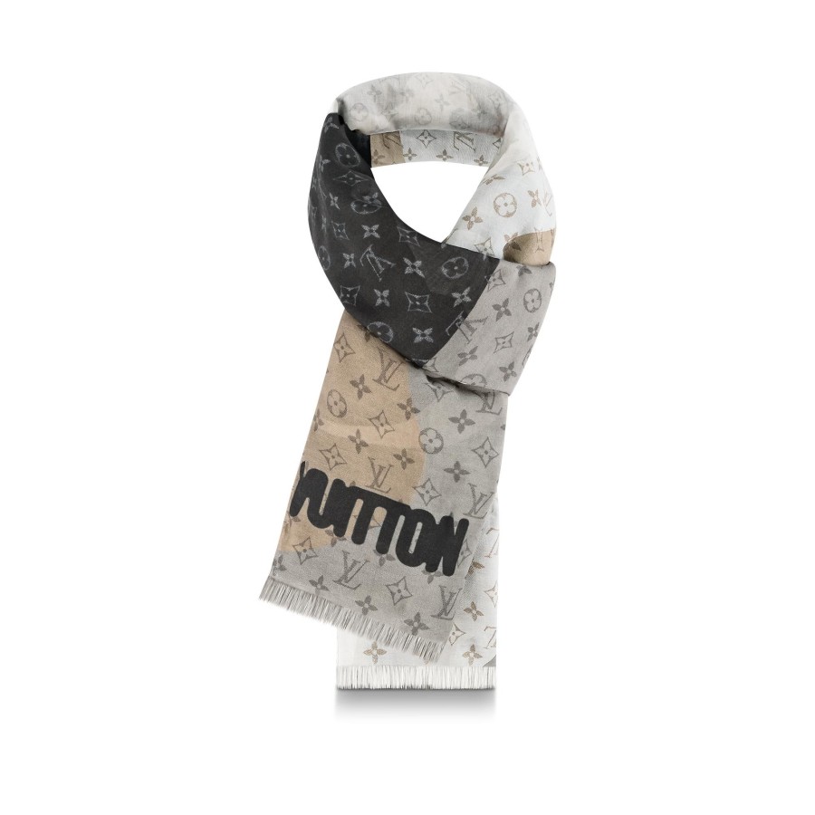 Men Louis Vuitton Scarves | Lv Portrait Stole