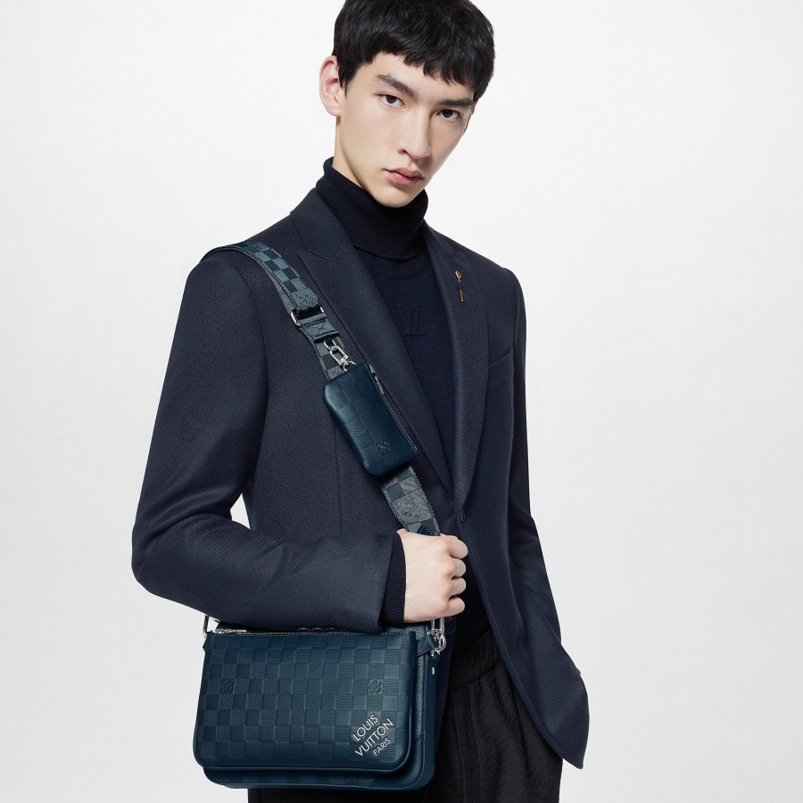 Men Louis Vuitton Crossbody Bags | Trio Messenger