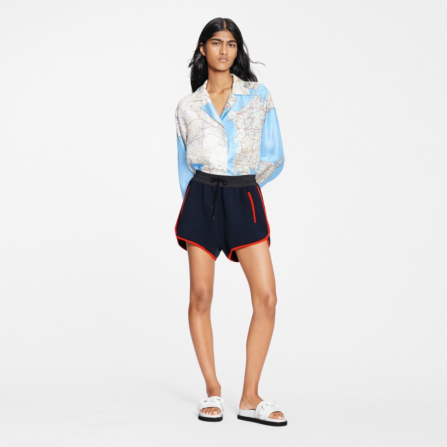 Women Louis Vuitton Skirts And Shorts | Vivid Trim Jogging Shorts