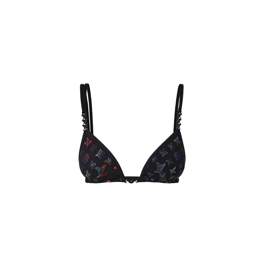 Women Louis Vuitton Swimwear | Neon Mahina Monogram Bikini Top