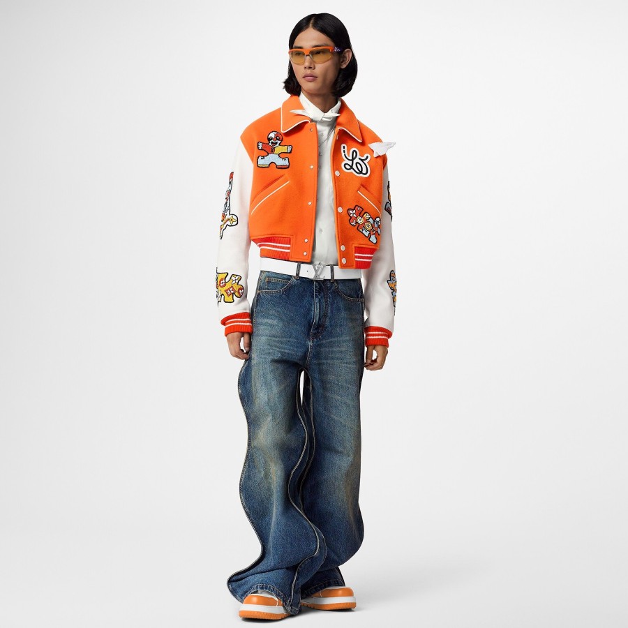 Men Louis Vuitton Coats And Outerwear | Mini Varsity Blouson