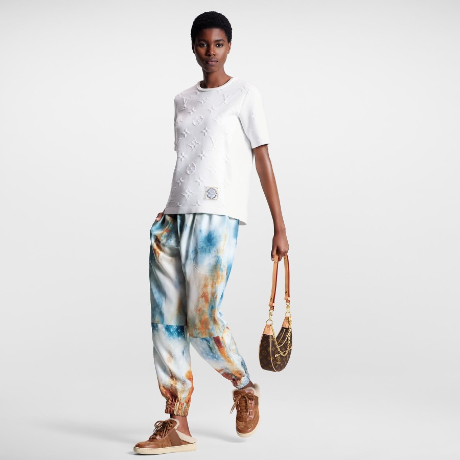 Women Louis Vuitton Pants | Tie Dye Monogram Jogging Pants