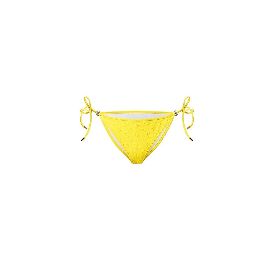 Women Louis Vuitton Swimwear | Monogram Jacquard Self-Tie Bikini Bottoms