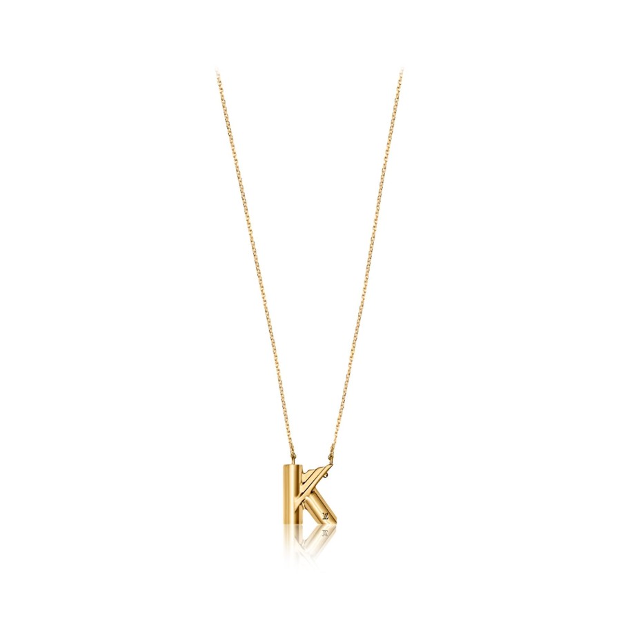 Women Louis Vuitton Necklaces And Pendants | Lv & Me Necklace, Letter K