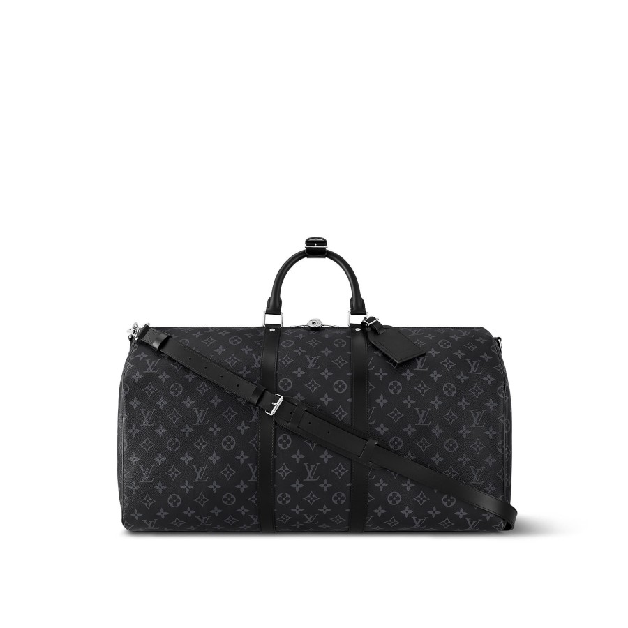 Men Louis Vuitton Travel Bags | Keepall Bandouliere 55