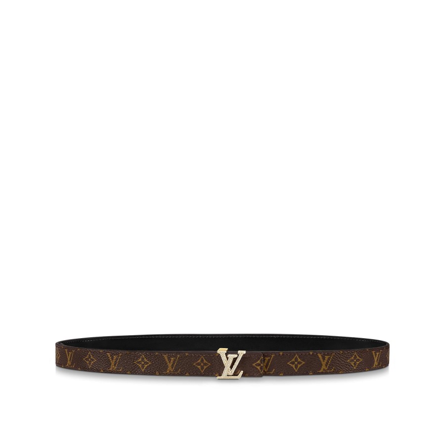 Women Louis Vuitton Belts | Lv Iconic Strass 20 Mm Reversible Belt