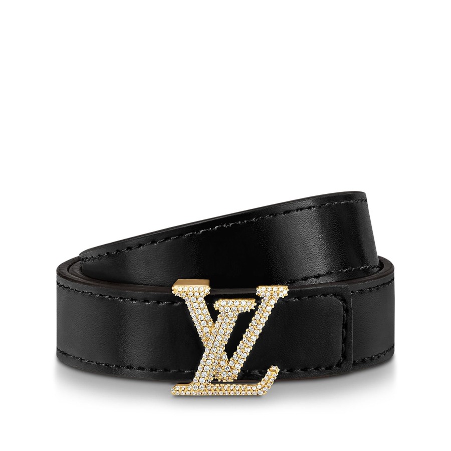 Women Louis Vuitton Belts | Lv Iconic Strass 20 Mm Reversible Belt