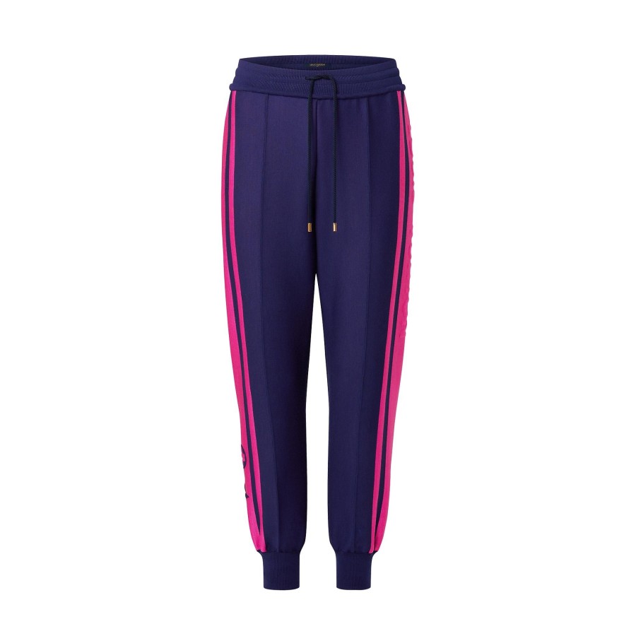 Women Louis Vuitton Knitwear | Block Knit Jogging Pants