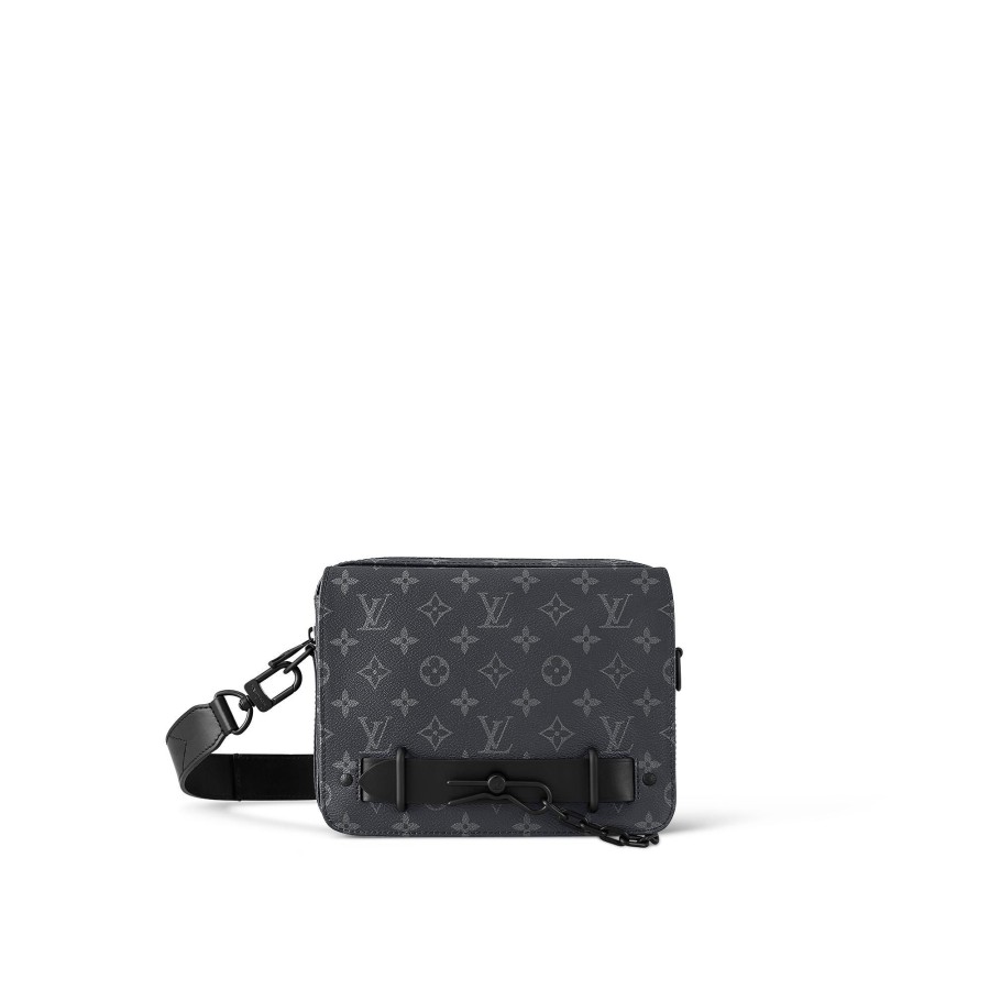 Men Louis Vuitton Iconic Monogram Bags | Steamer Messenger