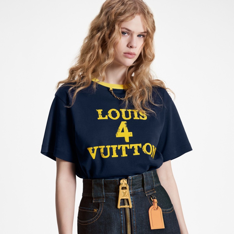 Women Louis Vuitton Tops | Louis 4 Vuitton T-Shirt