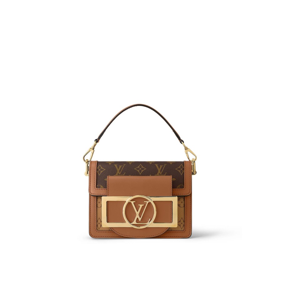 Women Louis Vuitton Iconic Monogram Bags | Mini Dauphine Lock Xl