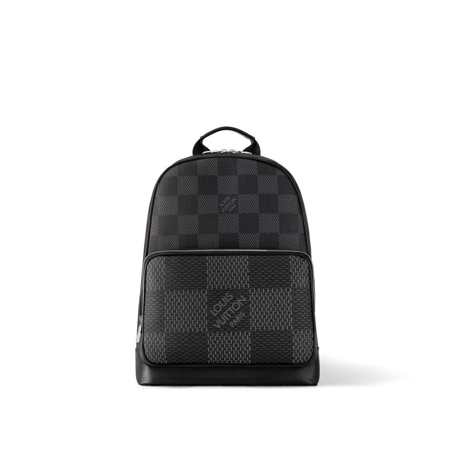 Men Louis Vuitton Damier Signature | Campus Backpack