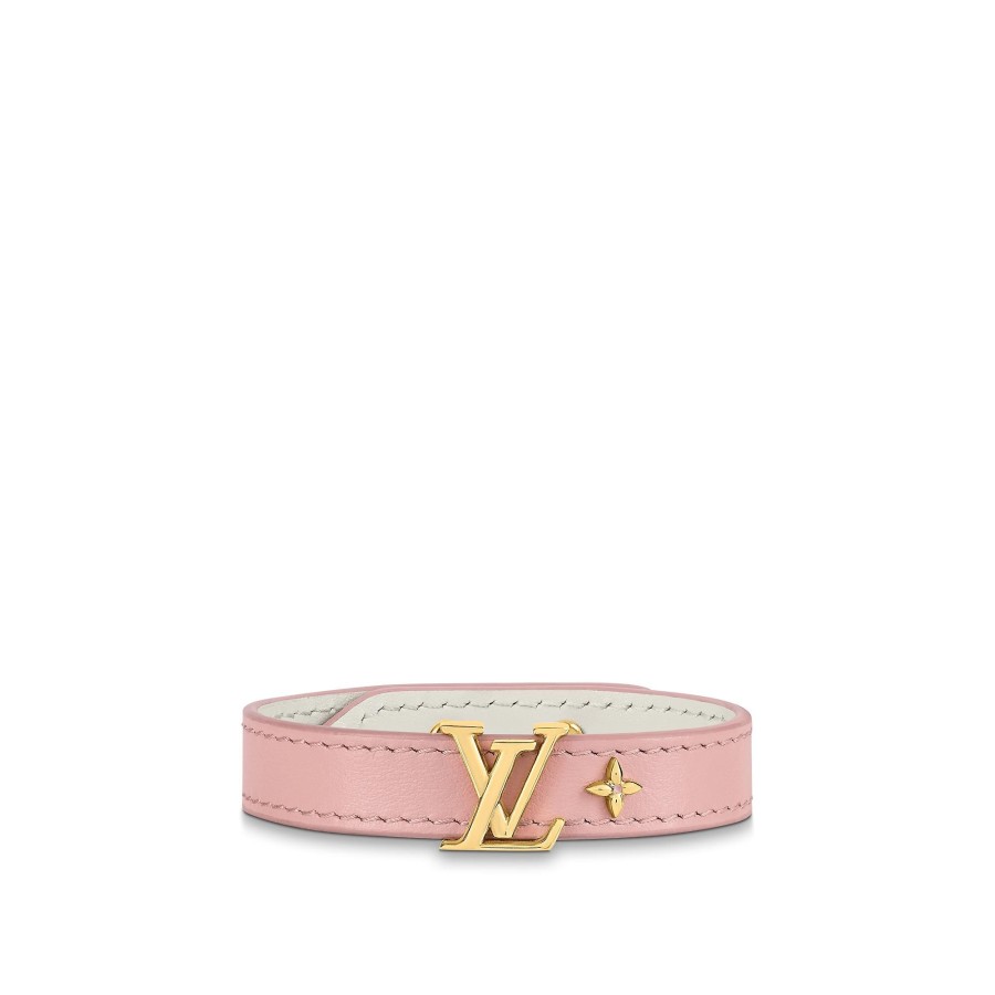 Women Louis Vuitton Bracelets | Lv Iconic Bracelet Light Pink