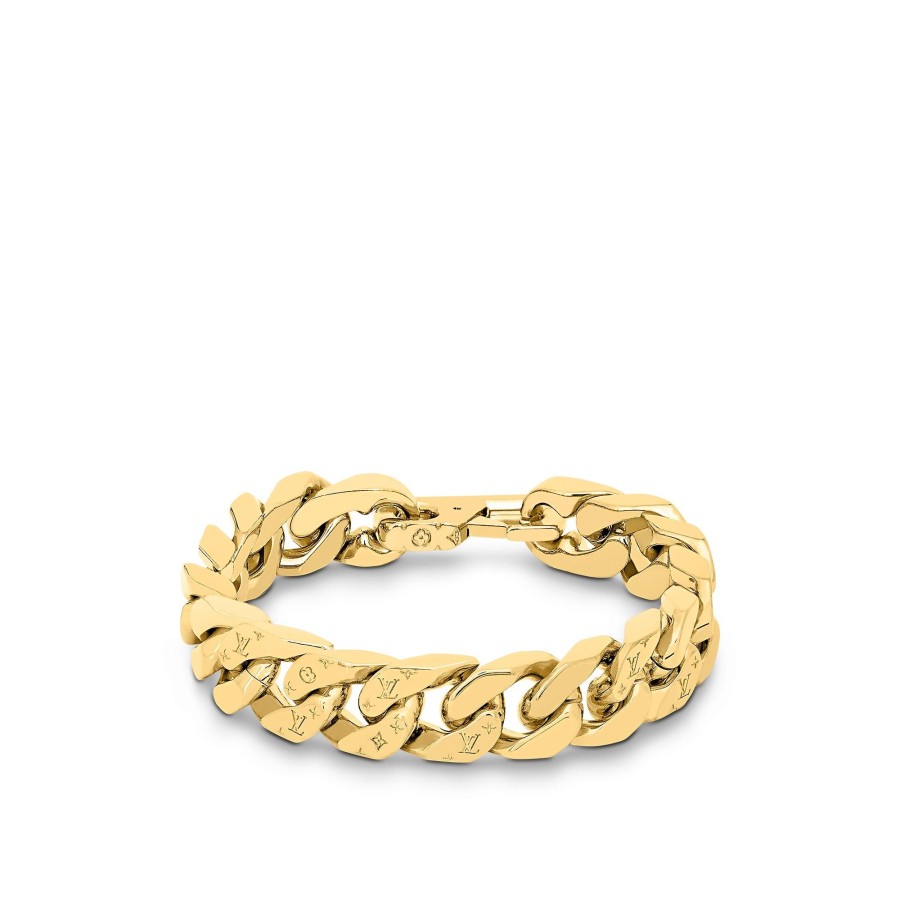 Men Louis Vuitton Bracelets | Chain Links Bracelet