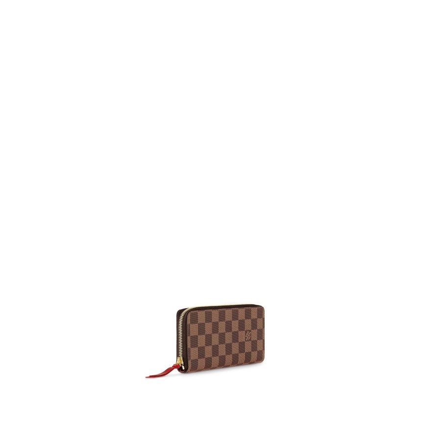 Women Louis Vuitton Long Wallets | Clemence Wallet Cherry