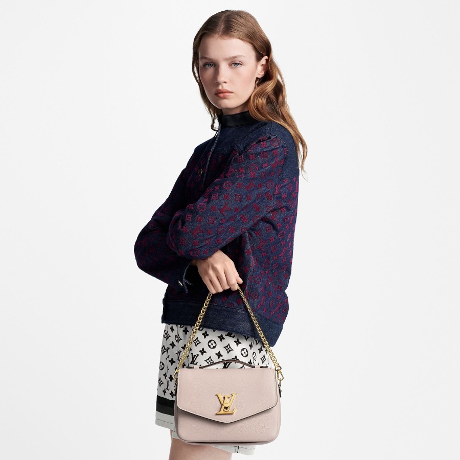 Women Louis Vuitton Leather Bags | Oxford Greige