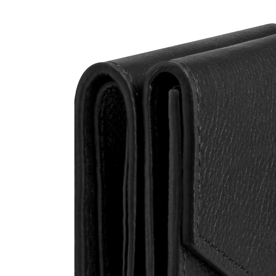 Women Louis Vuitton Compact Wallets | Lockmini Wallet Black