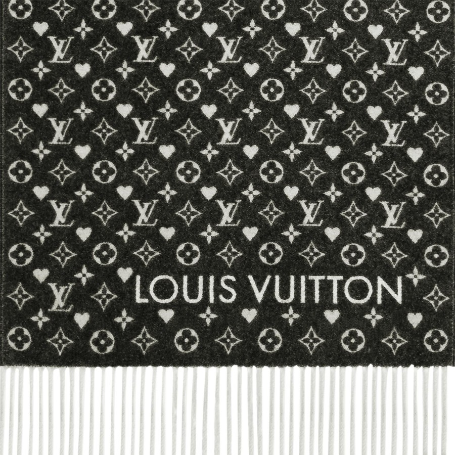 Women Louis Vuitton Scarves | Game On Scarf Black